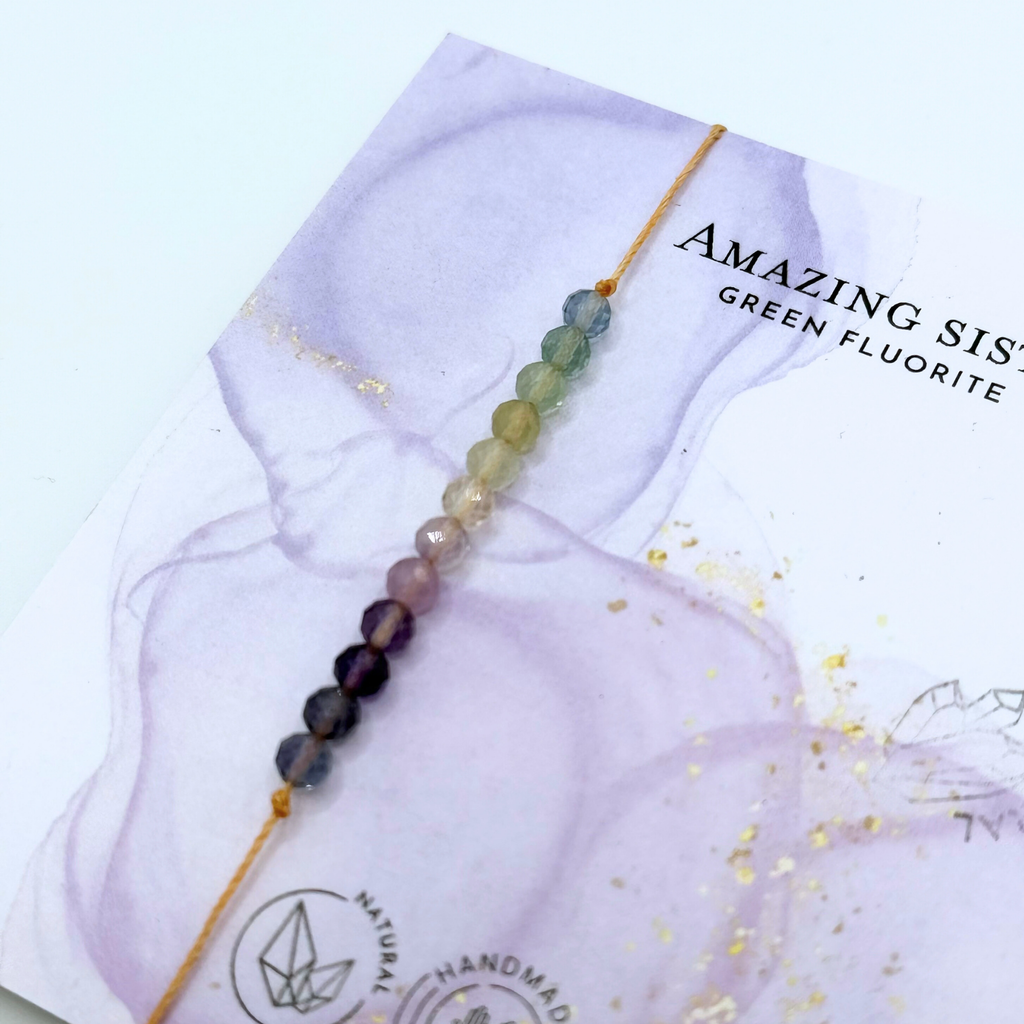Green Fluorite Bracelets for an Amazing Sister