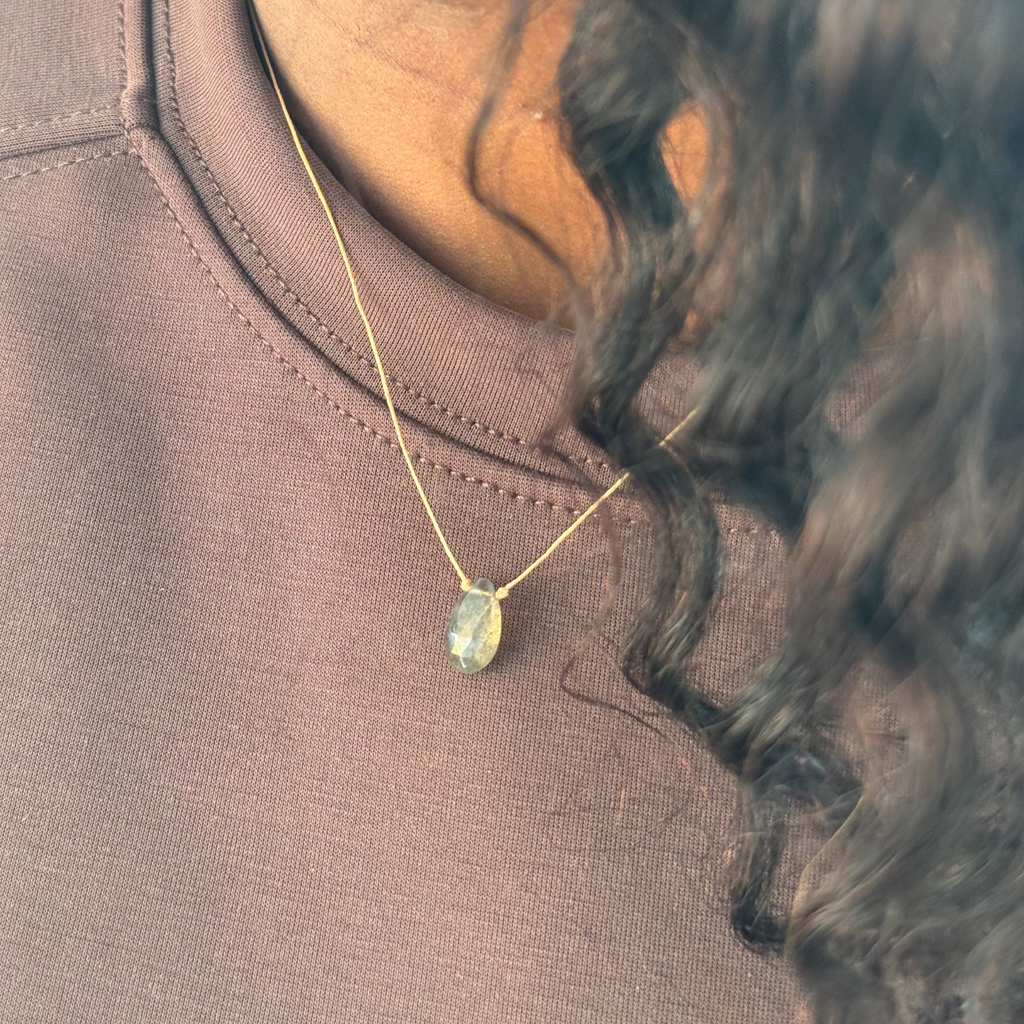 Labradorite Pendant Necklace – Dream Big
