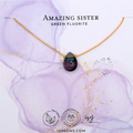 Green Fluorite Pendant Necklace for an Amazing Sister