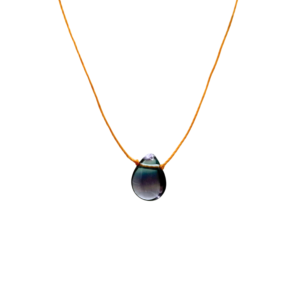 Green Fluorite Pendant Necklace for an Amazing Sister