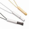 Personalised Hidden Message Necklace – Custom Names & Secret Engraved Pendant