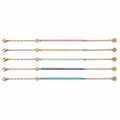 Natural Crystal Bracelet Collection 18K Gold Plated Handmade Gemstone Bracelet