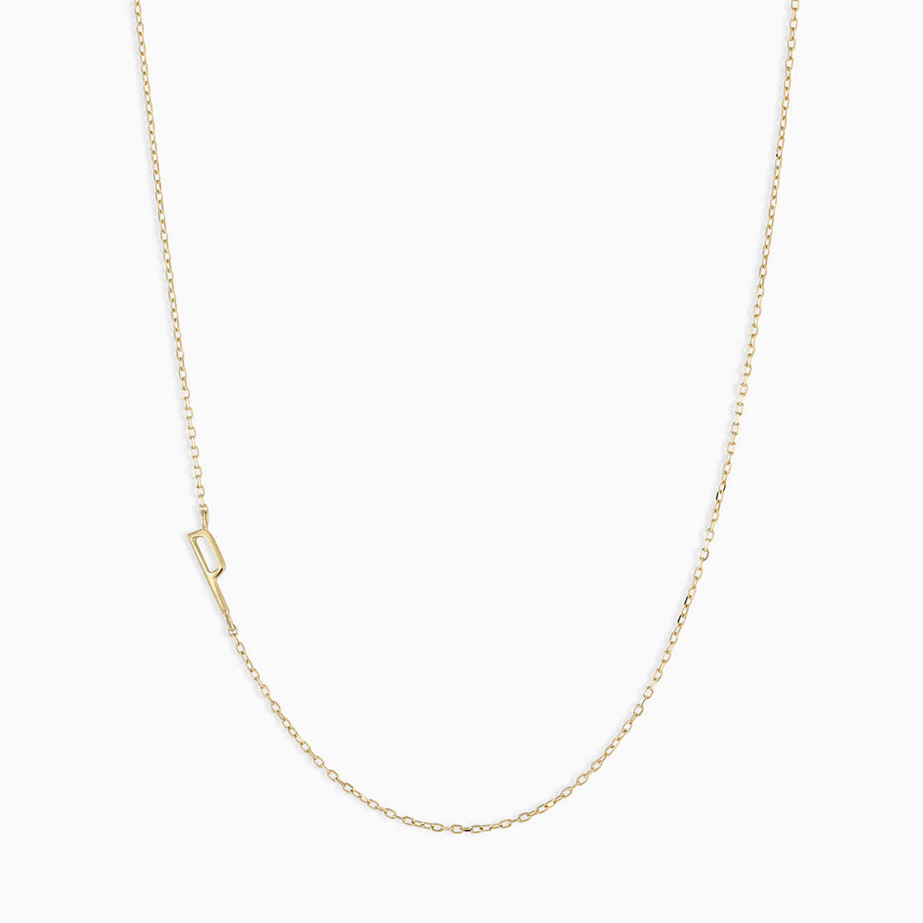 Alphabet Initial Necklace – 18K Gold Plated Letter Necklace for Women Minimalist Alphabet Necklace Custom Name Jewellery Gift for Her