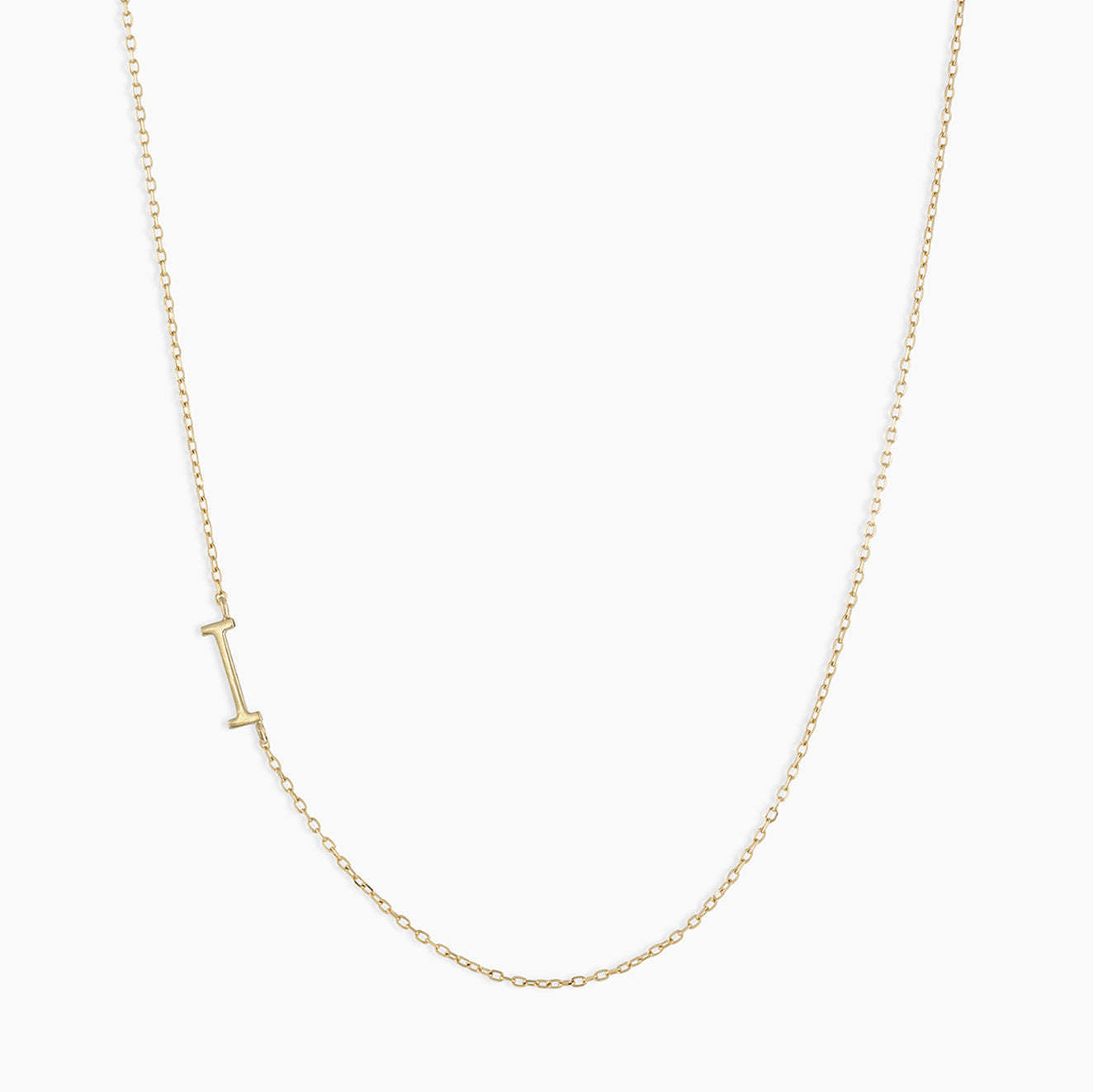 Alphabet Initial Necklace – 18K Gold Plated Letter Necklace for Women Minimalist Alphabet Necklace Custom Name Jewellery Gift for Her
