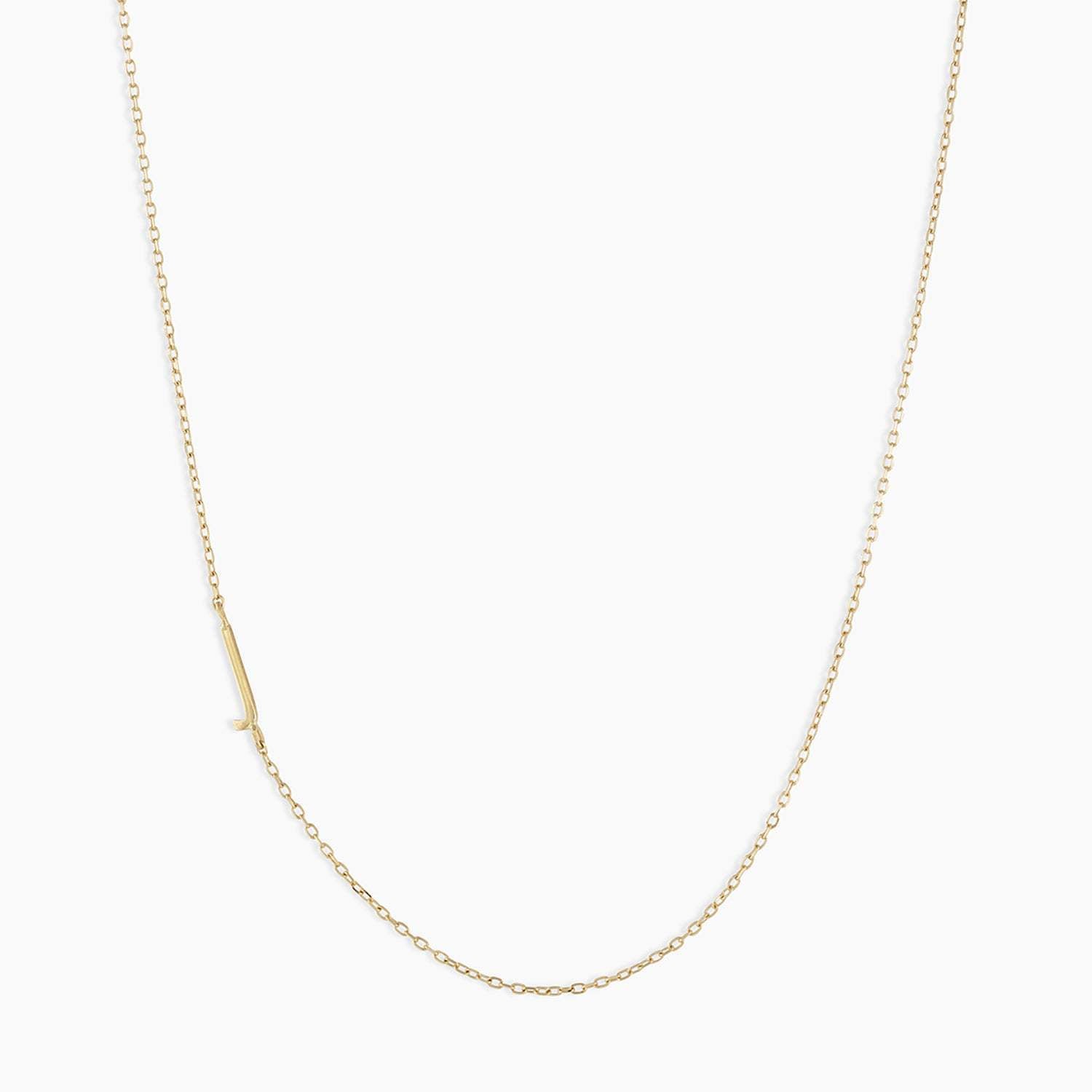 Alphabet Initial Necklace – 18K Gold Plated Letter Necklace for Women Minimalist Alphabet Necklace Custom Name Jewellery Gift for Her