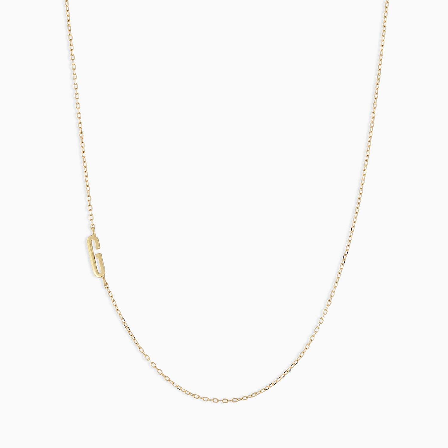 Alphabet Initial Necklace – 18K Gold Plated Letter Necklace for Women Minimalist Alphabet Necklace Custom Name Jewellery Gift for Her