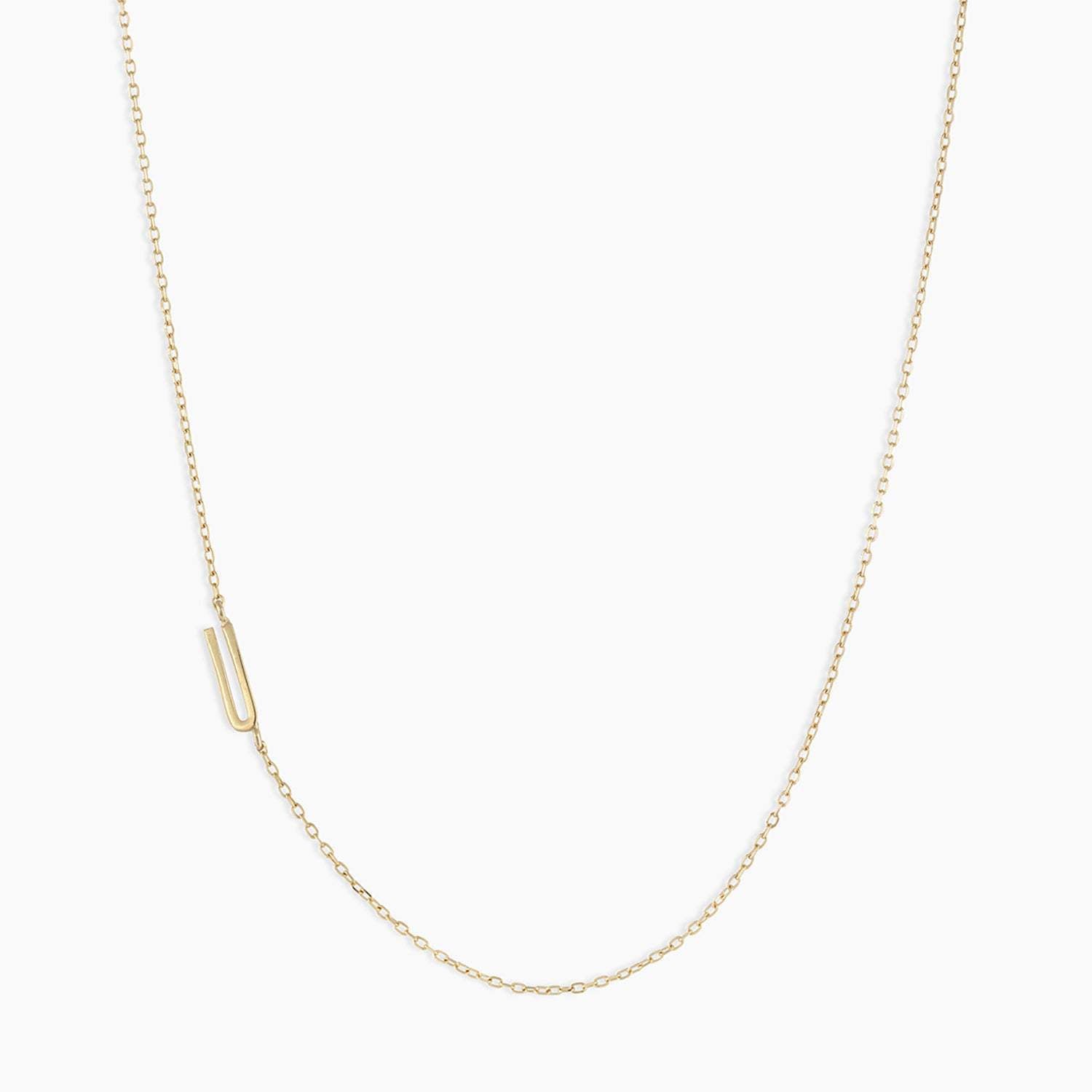 Alphabet Initial Necklace – 18K Gold Plated Letter Necklace for Women Minimalist Alphabet Necklace Custom Name Jewellery Gift for Her