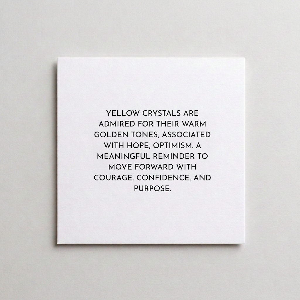 Minimal Yellow Citrine Pendant Necklace